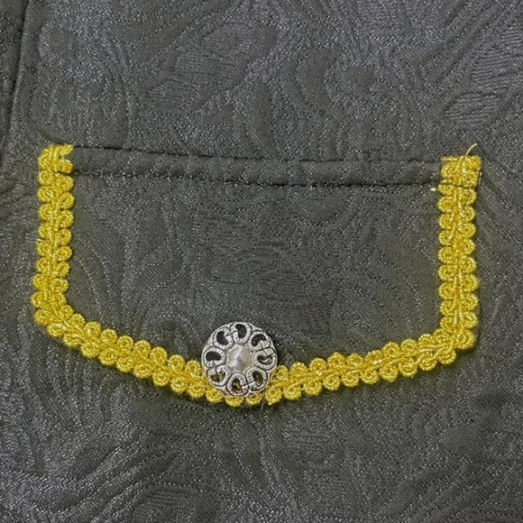 Men's Black Victorian Renaissance Steampunk Coat - Picture 11 of 12